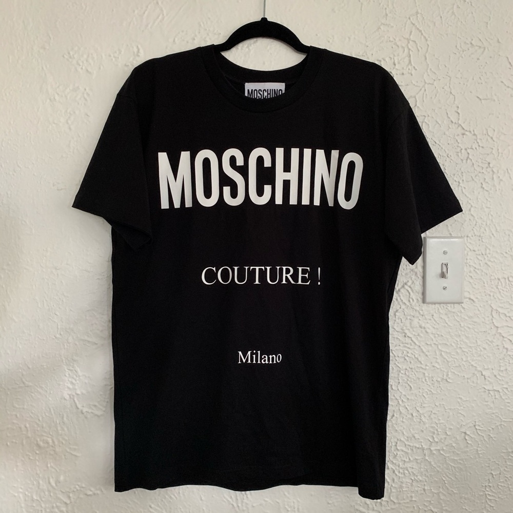 Moschino Couture Oversized Black tshirt